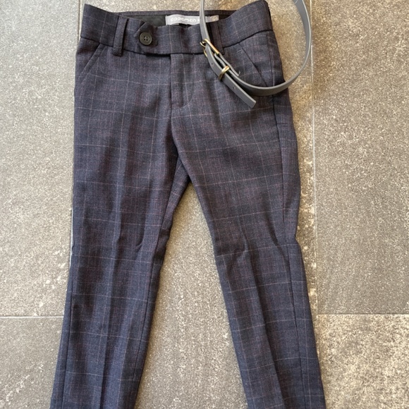 Tailored 2t suit jacket and pants with belt - Picture 4 of 7